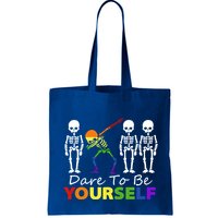 Lgtb Skeleton Dabbing Dare To Be Yours Meaningful Gift Bag