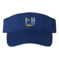 Lgtb Skeleton Dabbing Dare To Be Yours Meaningful Gift Visor