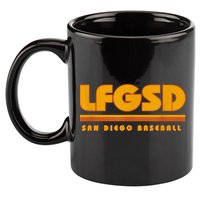 LFGSD San Diego Baseball 11oz C Handle Ceramic Mug