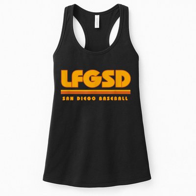 LFGSD San Diego Baseball Womens Tank Top