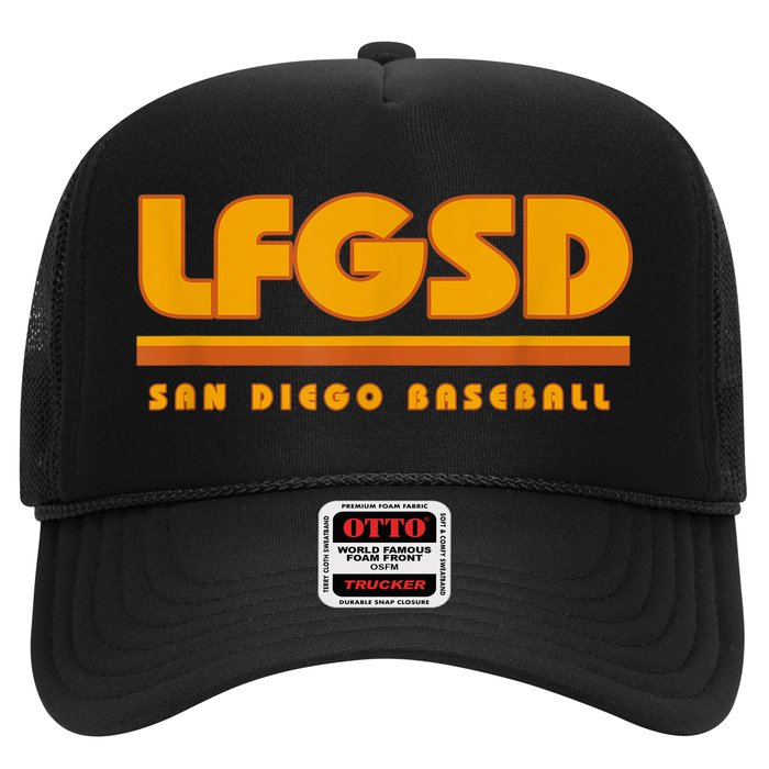 LFGSD San Diego Baseball Trucker Hat