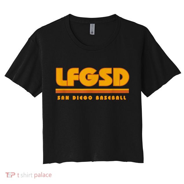 LFGSD San Diego Baseball Crop Top