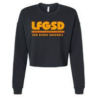LFGSD San Diego Baseball Cropped Pullover Crew