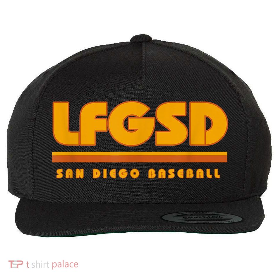 LFGSD San Diego Baseball Wool Snapback Cap
