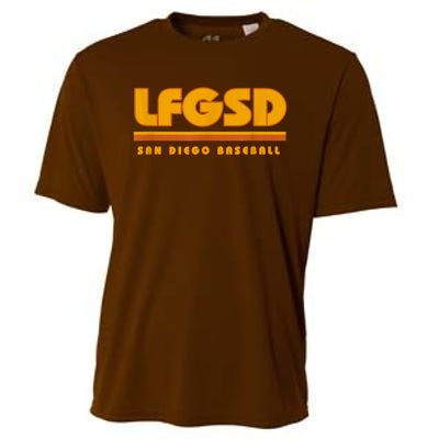 LFGSD San Diego Baseball Cooling Performance Crew T-Shirt