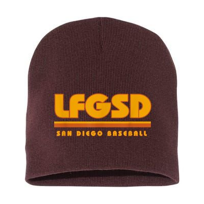 LFGSD San Diego Baseball Short Acrylic Beanie