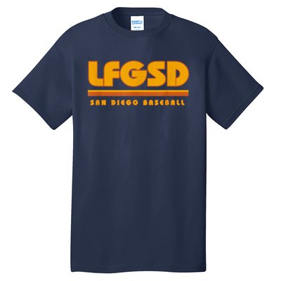 LFGSD San Diego Baseball Tall T-Shirt