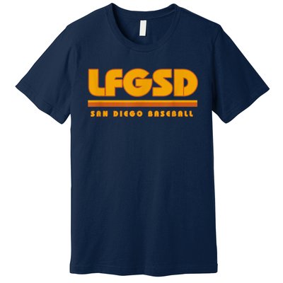 LFGSD San Diego Baseball Premium T-Shirt