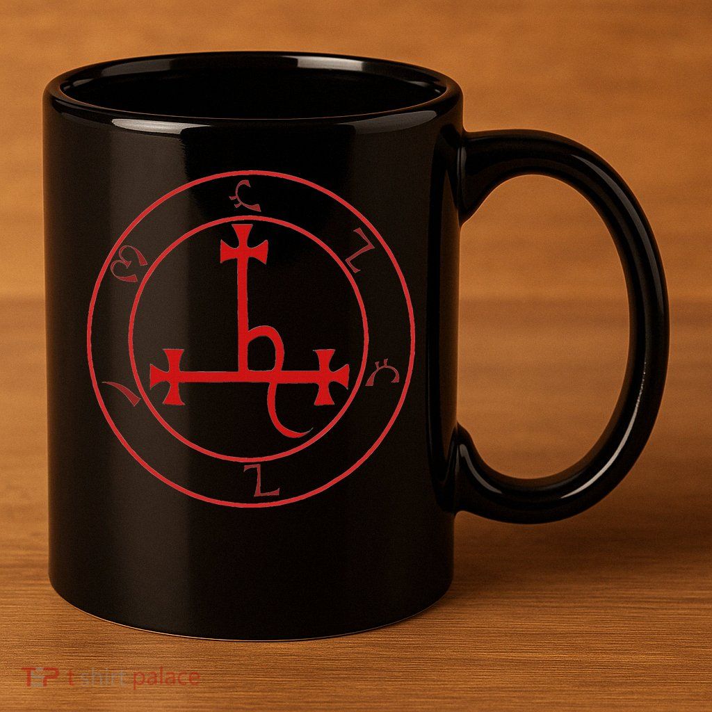 Lilith Sigil Enochian Writing Magick Demon Occult 11oz C Handle Ceramic Mug