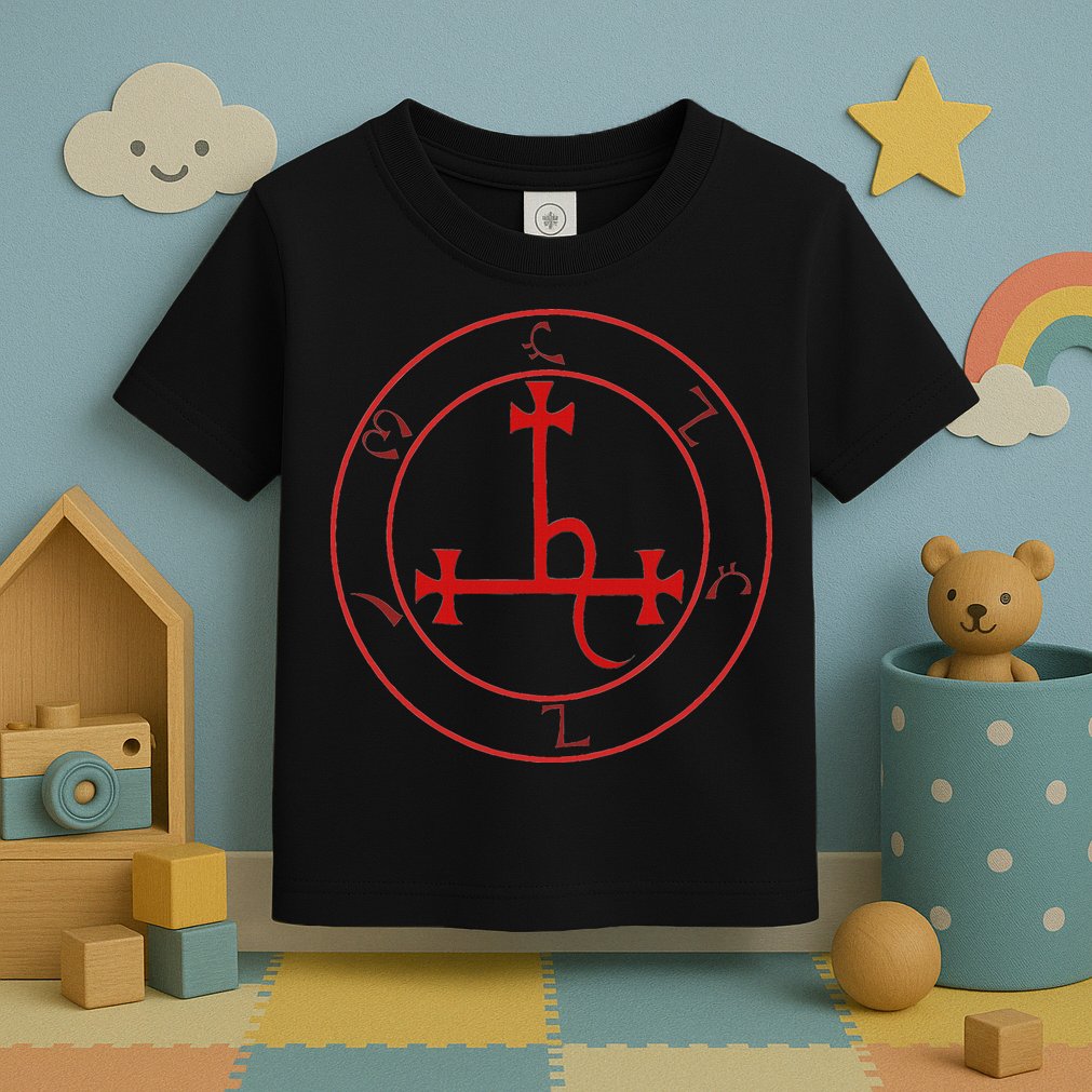Lilith Sigil Enochian Writing Magick Demon Occult Toddler T-Shirt