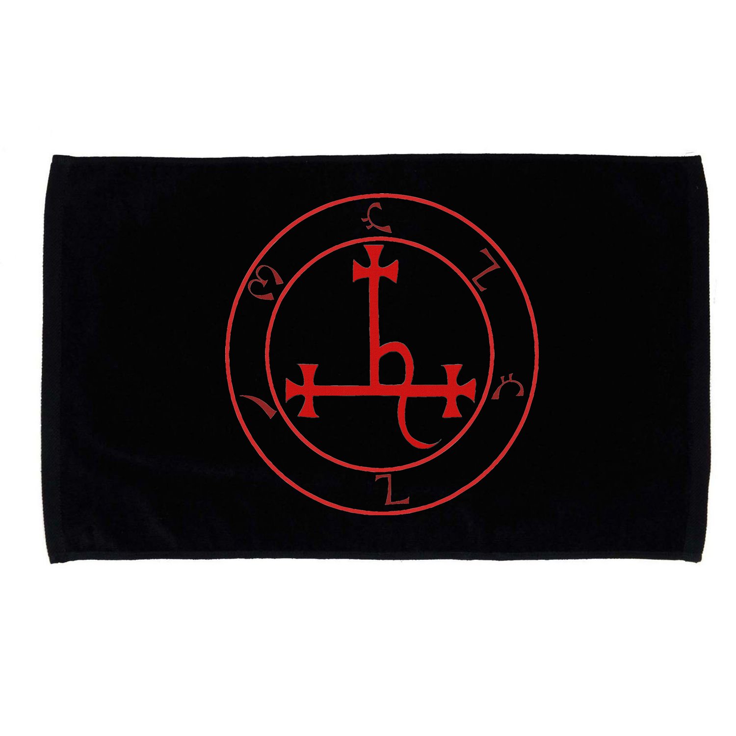 Lilith Sigil Enochian Writing Magick Demon Occult Microfiber Hand Towel