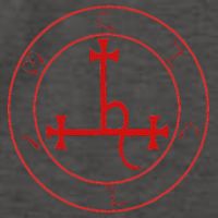 Lilith Sigil Enochian Writing Magick Demon Occult Vector Backpack