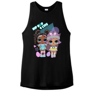 LOL Surprise Easter Hip Hop 4 Life Ladies PosiCharge Tri-Blend Wicking Tank