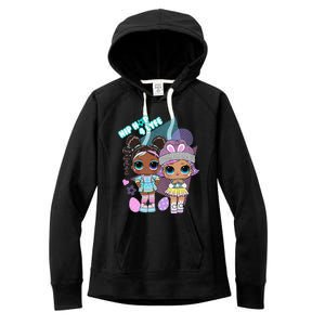 LOL Surprise Easter Hip Hop 4 Life Women's Fleece Hoodie