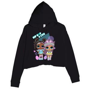 LOL Surprise Easter Hip Hop 4 Life Crop Fleece Hoodie