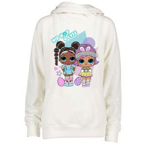 LOL Surprise Easter Hip Hop 4 Life Womens Funnel Neck Pullover Hood