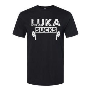 Luka Sucks Funny Sports Design Softstyle CVC T-Shirt