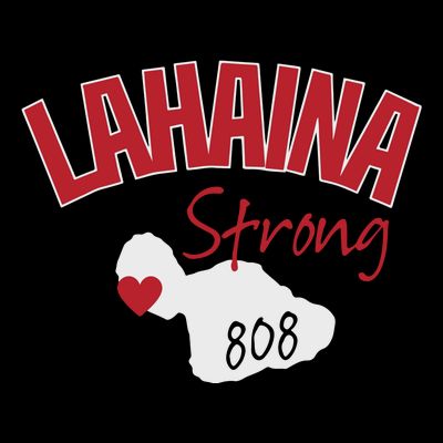 Lahaina Strong Fire Maui Wildfire Charity Lahaina Support T-Shirt