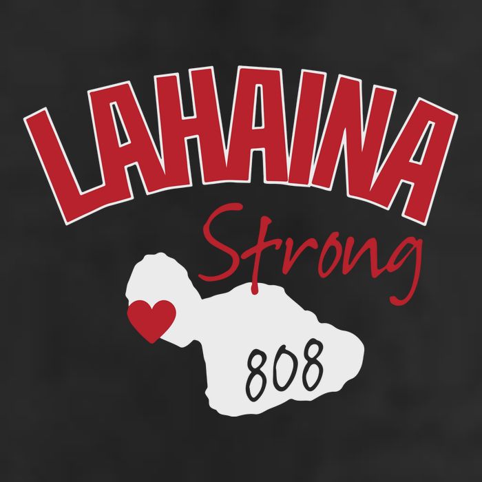 Lahaina Strong Fire Maui Wildfire Charity Lahaina Support Adult Drive Performance Visor