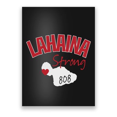 Lahaina Strong Fire Maui Wildfire Charity Lahaina Support Poster