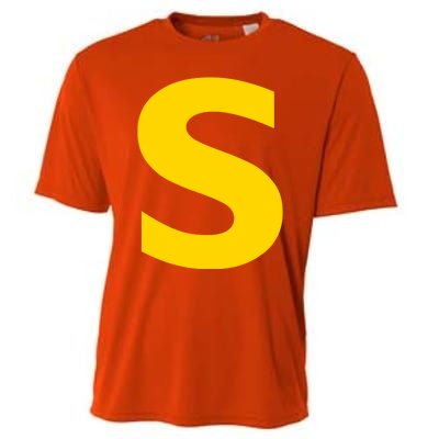 Letter S Funny Chipmunk Group Matching Halloween Costume Cooling Performance Crew T-Shirt