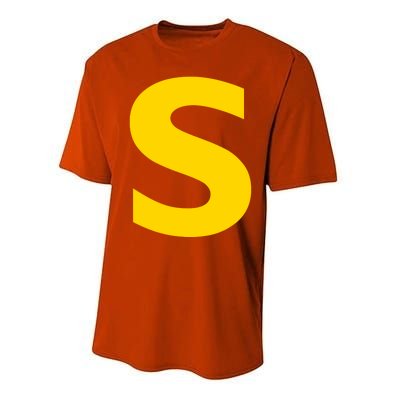 Letter S Funny Chipmunk Group Matching Halloween Costume Performance Sprint T-Shirt