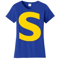 Letter S Funny Chipmunk Group Matching Halloween Costume Women's T-Shirt