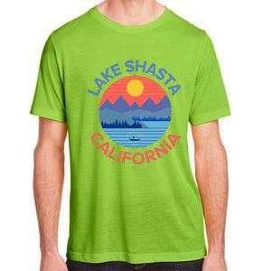 Lake Shasta Fishing Hiking Camping Adult ChromaSoft Performance T-Shirt