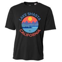 Lake Shasta Fishing Hiking Camping Cooling Performance Crew T-Shirt