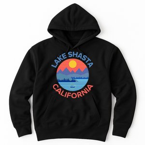 Lake Shasta Fishing Hiking Camping Hoodie