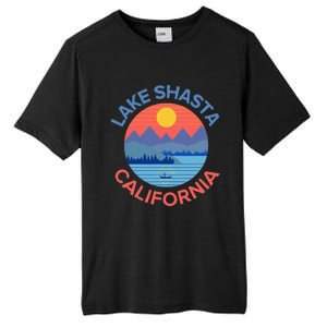 Lake Shasta Fishing Hiking Camping Tall Fusion ChromaSoft Performance T-Shirt