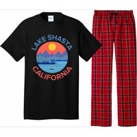 Lake Shasta Fishing Hiking Camping Pajama Set