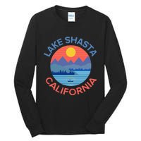 Lake Shasta Fishing Hiking Camping Tall Long Sleeve T-Shirt