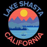 Lake Shasta Fishing Hiking Camping Visor
