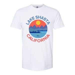 Lake Shasta Fishing Hiking Camping Softstyle CVC T-Shirt