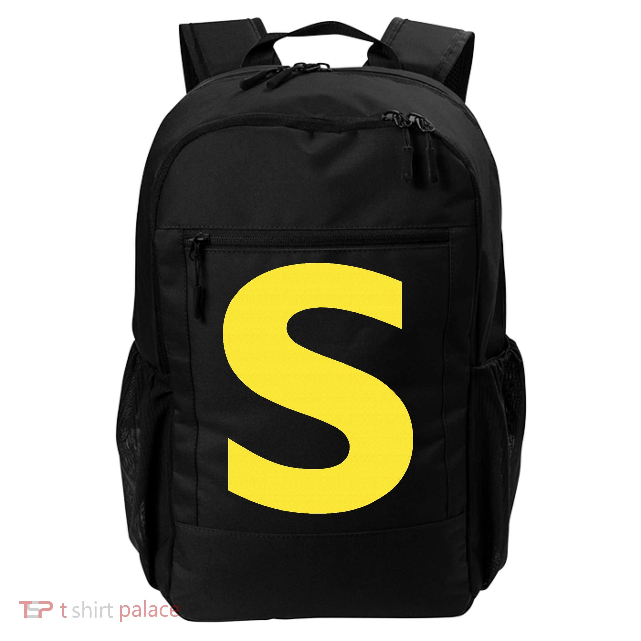Letter S Funny Chipmunk Group Matching Halloween Backpack