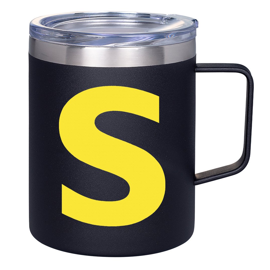 Letter S Funny Chipmunk Group Matching Halloween 12oz Stainless Steel Coffee Mug