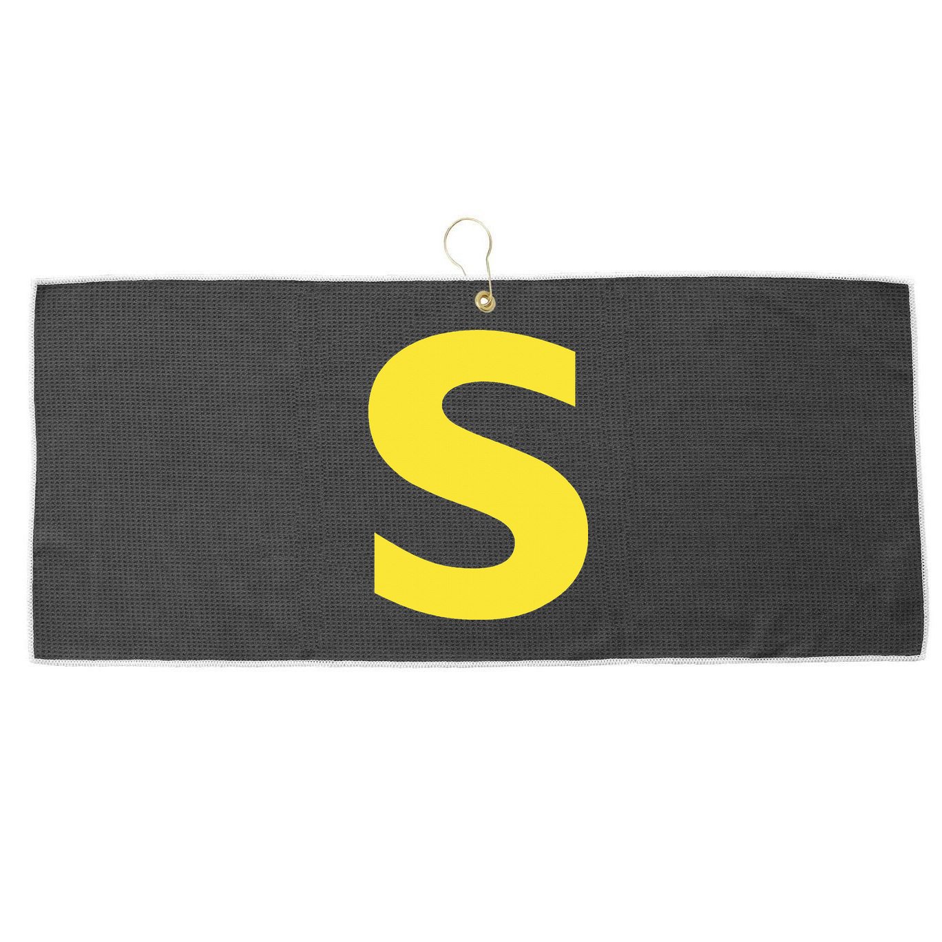 Letter S Funny Chipmunk Group Matching Halloween Large Microfiber Waffle Golf Towel