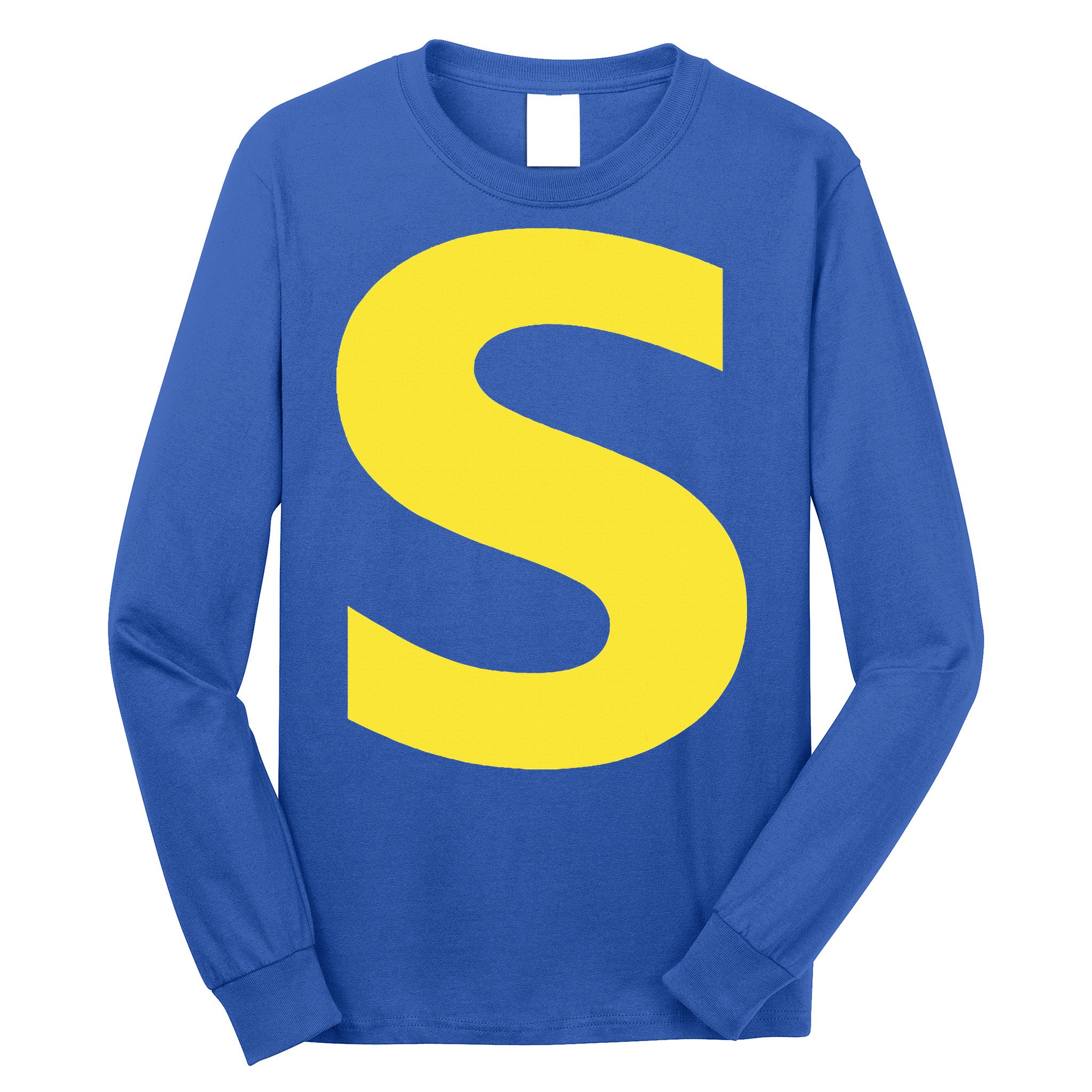 Letter S Funny Chipmunk Group Matching Halloween Long Sleeve Shirt