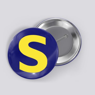 Letter S Funny Chipmunk Group Matching Halloween Button