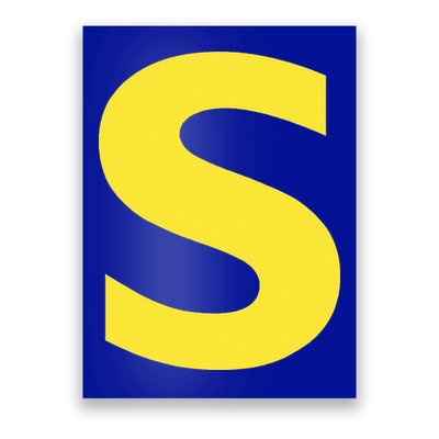 Letter S Funny Chipmunk Group Matching Halloween Poster