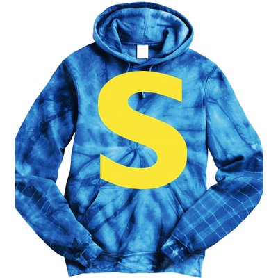 Letter S Funny Chipmunk Group Matching Halloween Tie Dye Hoodie