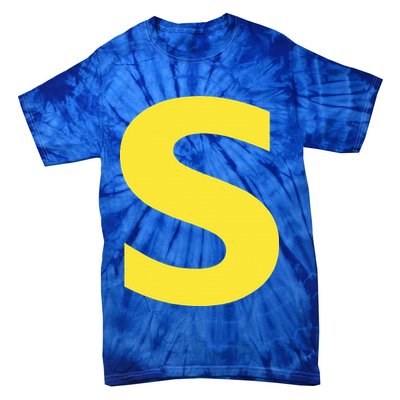 Letter S Funny Chipmunk Group Matching Halloween Tie-Dye T-Shirt