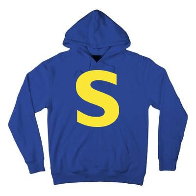 Letter S Funny Chipmunk Group Matching Halloween Tall Hoodie