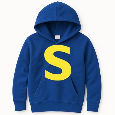 Letter S Funny Chipmunk Group Matching Halloween Kids Hoodie
