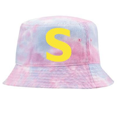 Letter S Funny Chipmunk Group Matching Halloween Tie-Dyed Bucket Hat