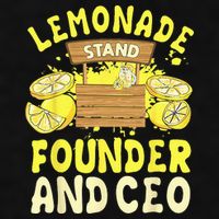 Lemonade Stand Founder And CEO Lemon Juice Citrus Drink Ladies PosiCharge Tri-Blend Wicking Tank