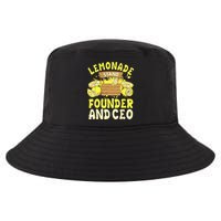 Lemonade Stand Founder And CEO Lemon Juice Citrus Drink Cool Comfort Performance Bucket Hat