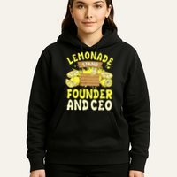 Lemonade Stand Founder And CEO Lemon Juice Citrus Drink Hoodie