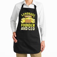 Lemonade Stand Founder And CEO Lemon Juice Citrus Drink Apron